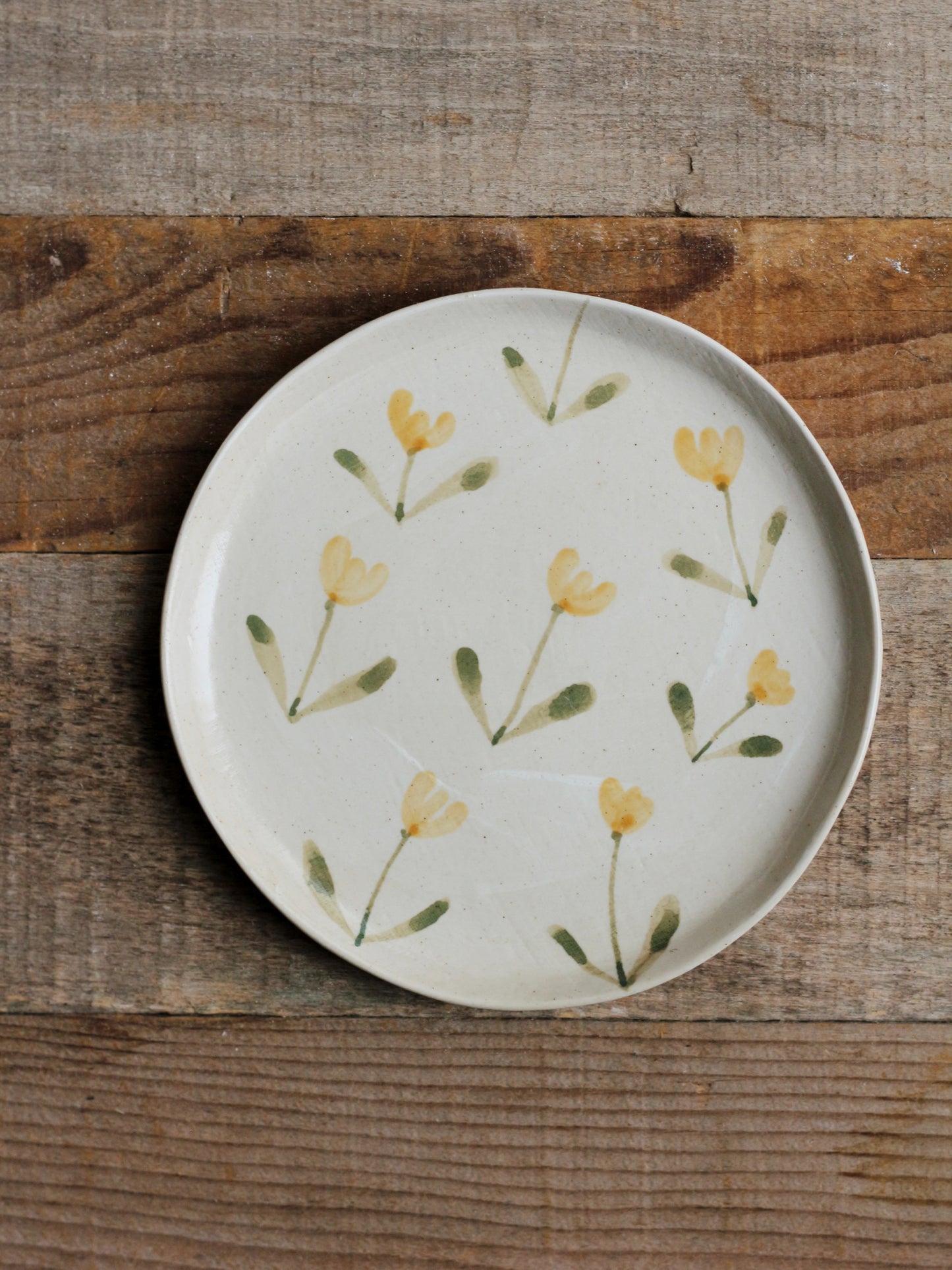 mini plate Rose&Tulips